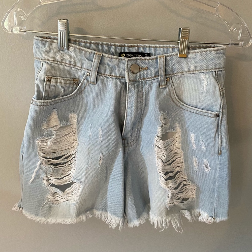 Mom Jean Shorts
